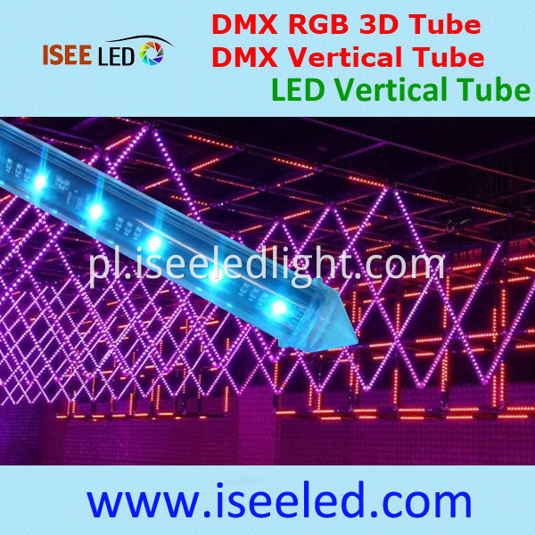 DMX RGB 3D Tube Light